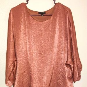 Alfani bronze blouse